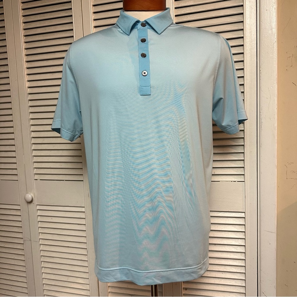 FOOT JOY Size Medium ATHLETIC FIT Stretch Polo